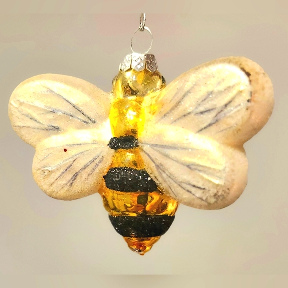 3 Blown Glass Christmas Tree Ornaments - Picture 8 of 11